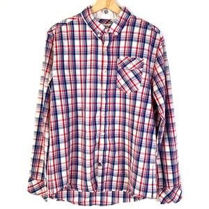 Bridge & Burn Plaid Button-down Shirt